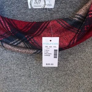 Maurice’s Plaid Long Sleeve Shirt